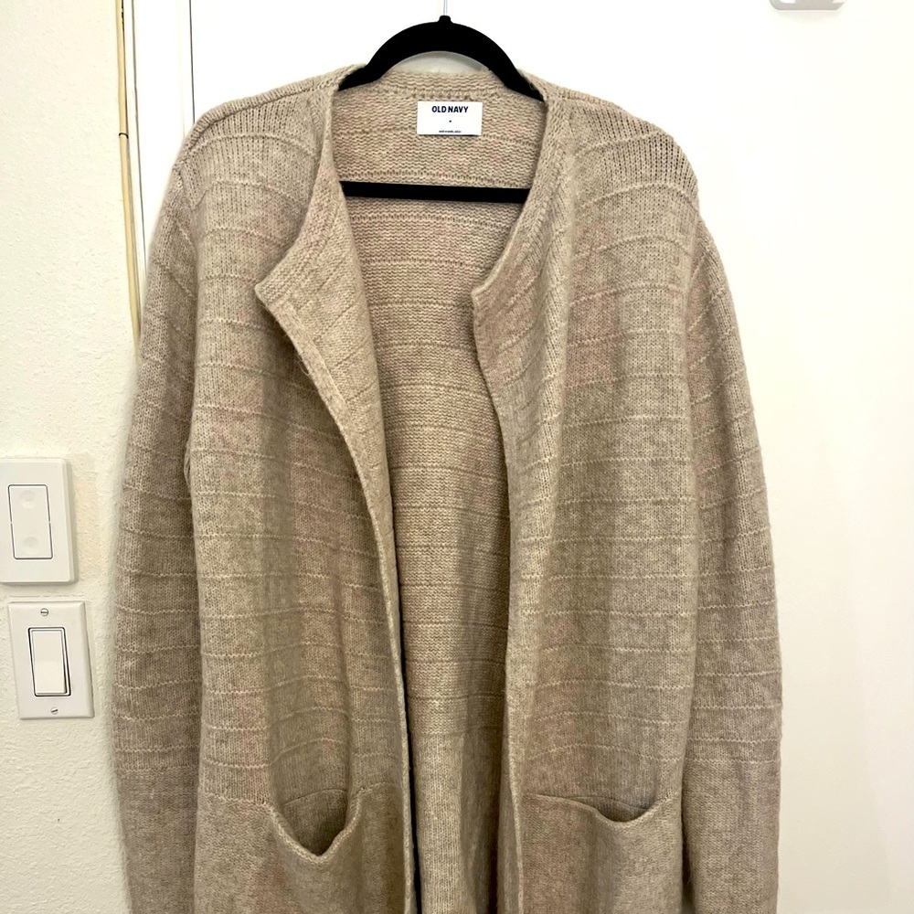 Old Navy - Beige Oversized Cardigan